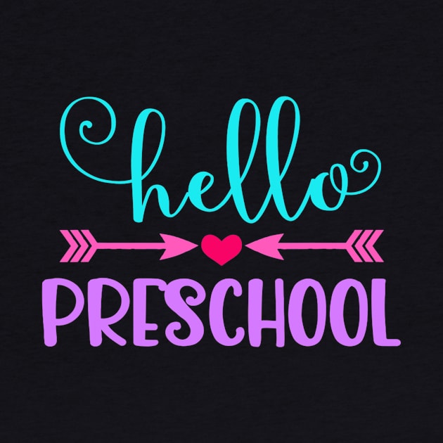 Hello Preschool Back To School Teachers Students Gift by Ortizhw